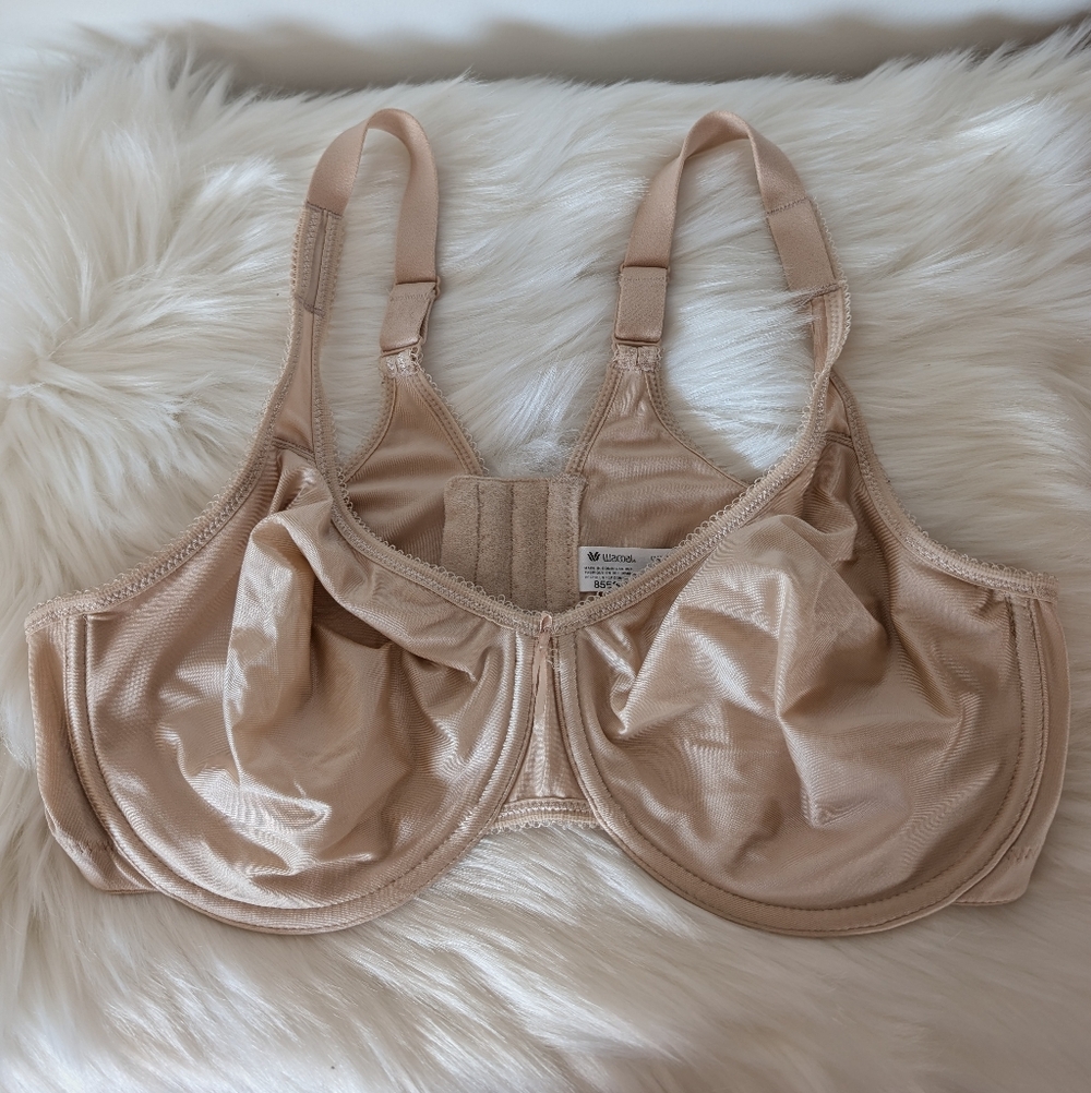 Wacoal Beige Basic Beauty Full Coverage Underwire… - image 2